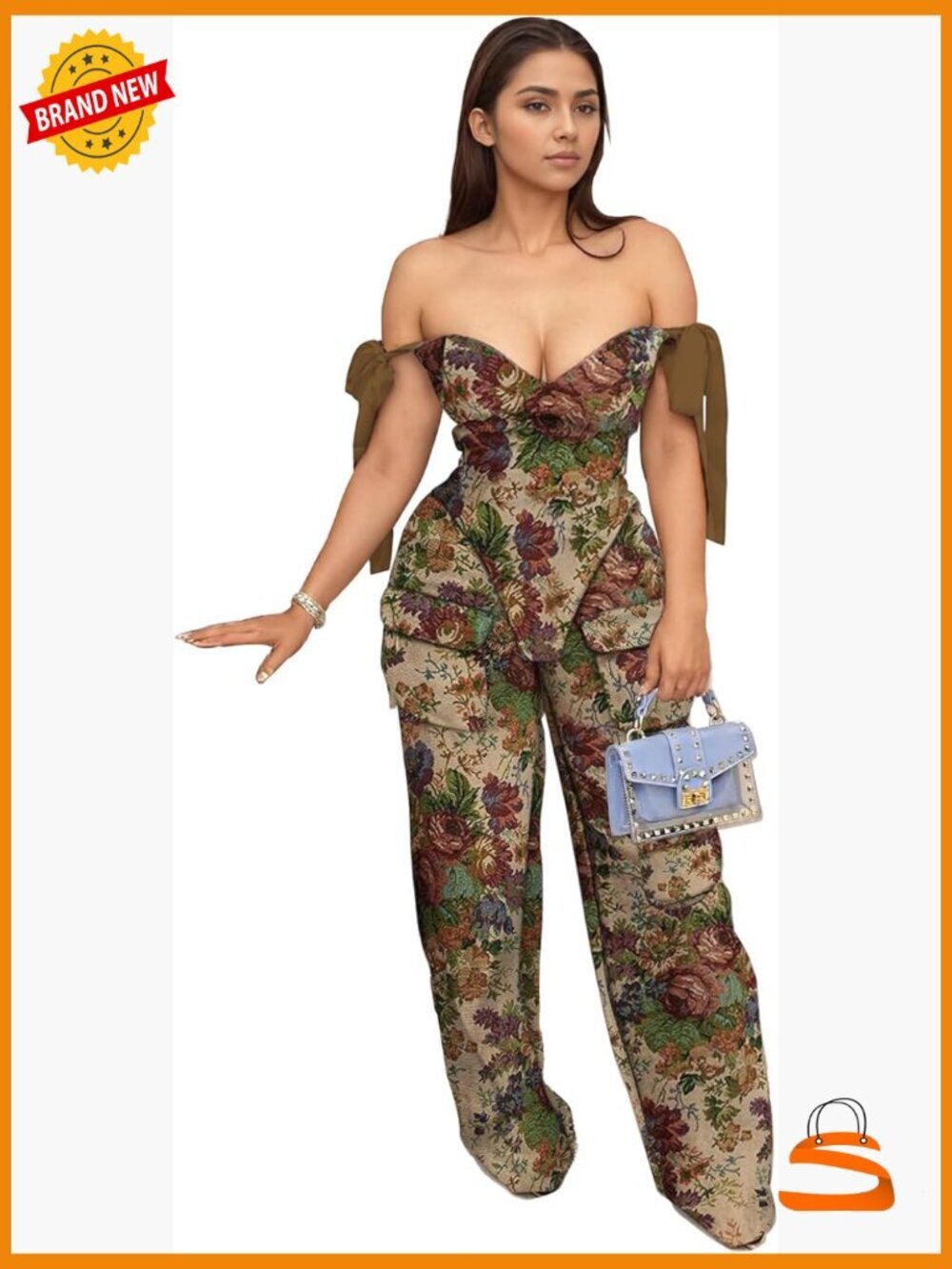 Sexy Lace Up V Neck Bodycon Jumpsuit Romper Night Out Club Party